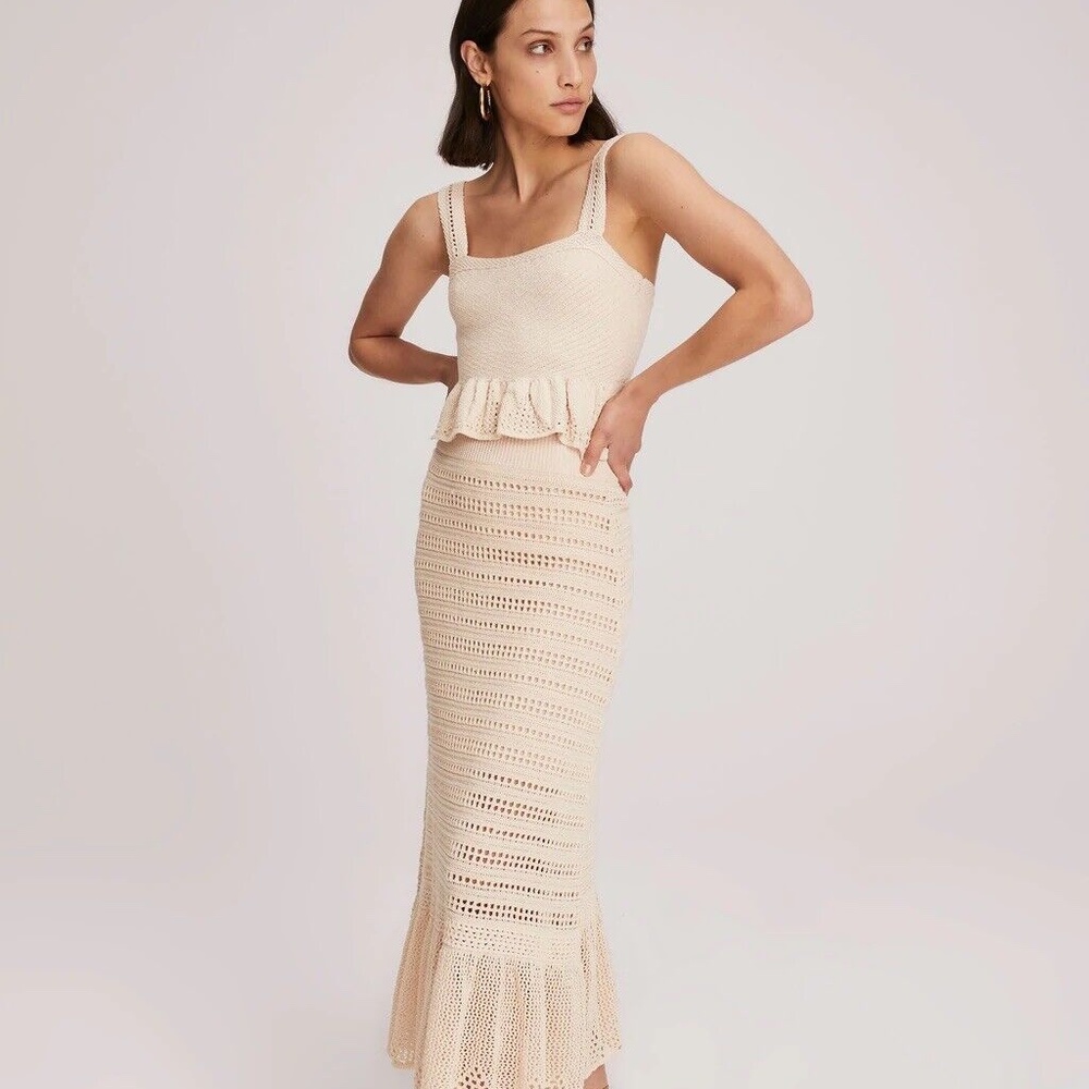A.L.C (ALC) Crochet Amaya Skirt - Medium